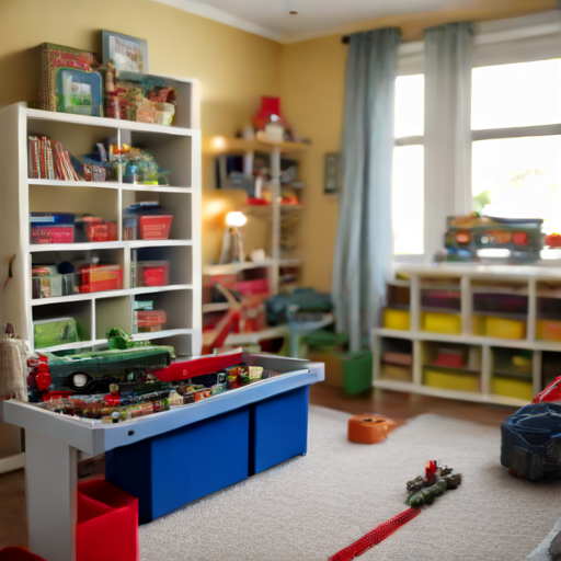 Afbeelding van Organiseer jouw speelgoedtreinen voor een opgeruimde ruimte
