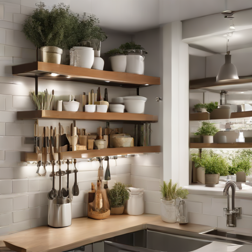 Afbeelding van Voordelen van multifunctionele keukenrekjes in kleine keukens