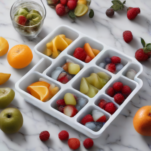 Afbeelding van Opslaan van siliconen ijsvormpjes zonder beschadigen