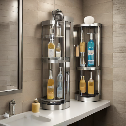 Afbeelding van Beste opties voor douche organizers in een hoek