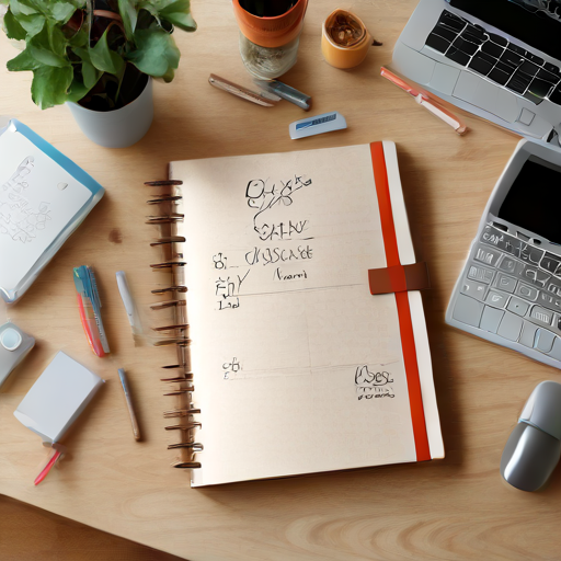 Afbeelding van Ontdek de Kracht van Multifunctionele Planners voor Tijdmanagement