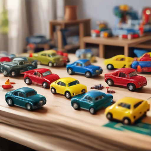 Afbeelding van Speelgoedauto's: Leuke Educatieve Hulpmiddelen voor Kinderen