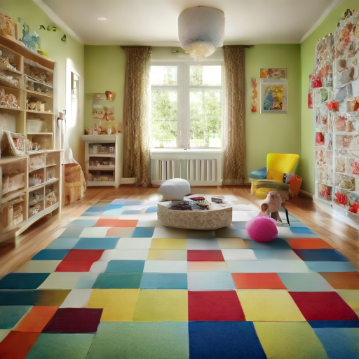 Afbeelding van Vloermatten voor de kinderkamer: DIY Gids en Tips