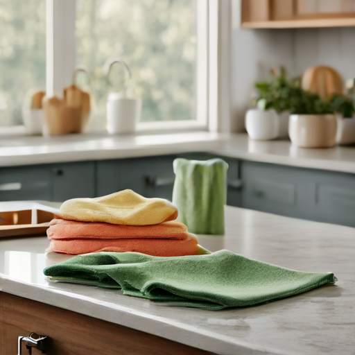 Afbeelding van Herbruikbare afstofdoekjes en schoonmaakmiddelen combineren