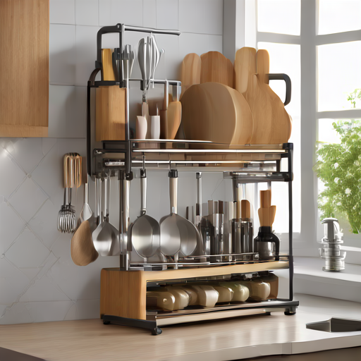 Afbeelding van Multifunctionele keukenrekjes: tips en toepassingen