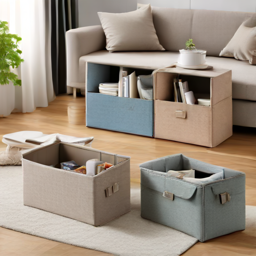 Afbeelding van Opvouwbare opbergdozen kiezen voor jouw huis