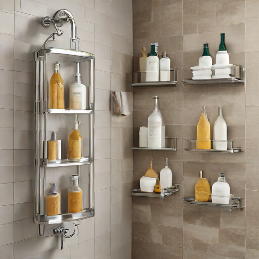 Afbeelding van Douche Organizers voor Kleine Badkamers: Tips en Tricks