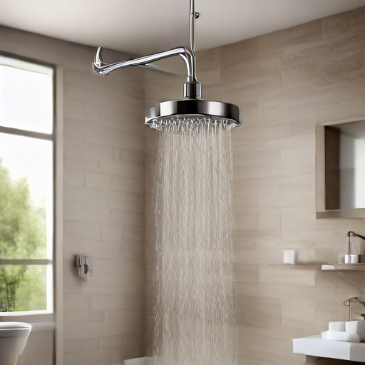 Afbeelding van Waterbesparende douchekoppen: Duurzaam en voordelig