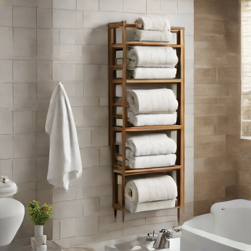 Afbeelding van Handdoekorganizers: De oplossing voor een opgeruimd huis