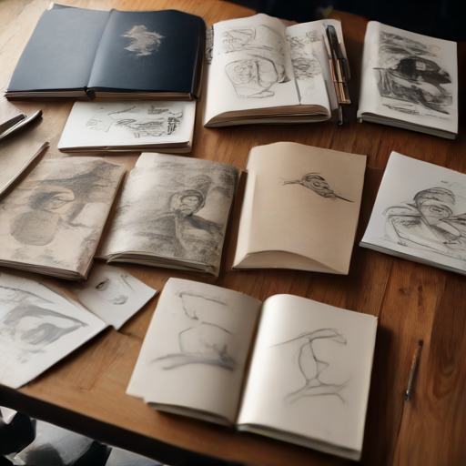 Afbeelding van Top Tekenboeken voor Portret Tekenen: Leer en Verbeter