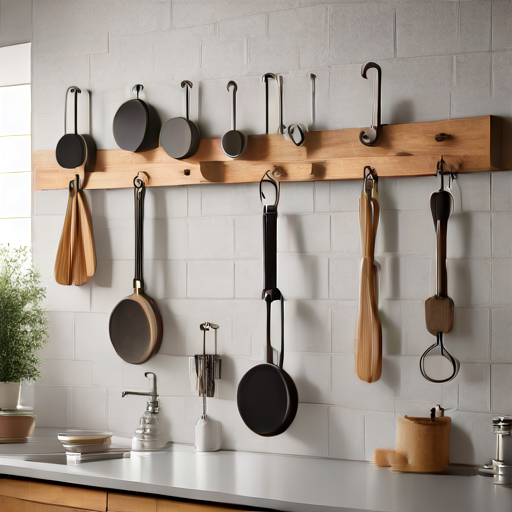 Afbeelding van Organiseer Tegelklevende Ophanghaken Eenvoudig en Efficiënt