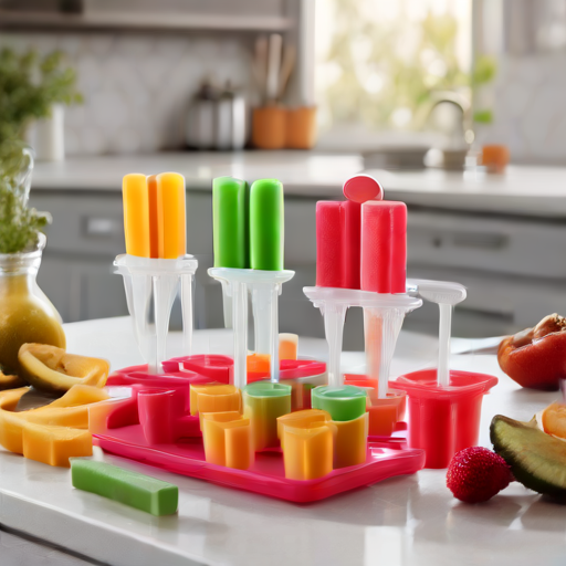 Afbeelding van Siliconen ijsvormpjes voor kinderen: Veiligheid en voordelen