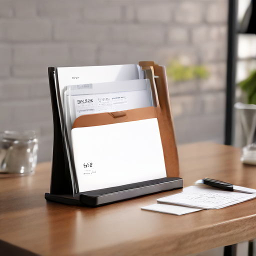 Afbeelding van Top opvouwbare documenthouders voor zakelijke professionals