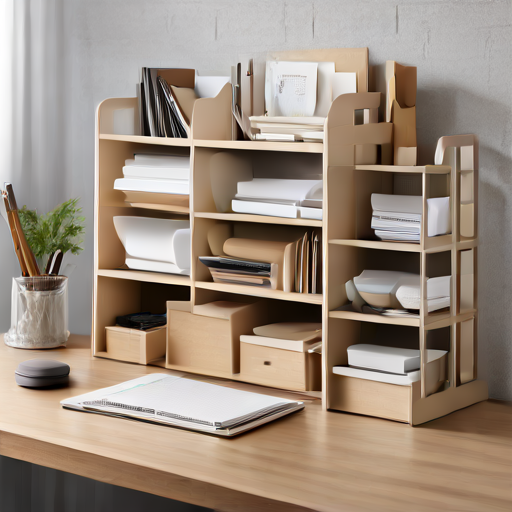 Afbeelding van Ontdek de voordelen van papierorganizerrekken thuis