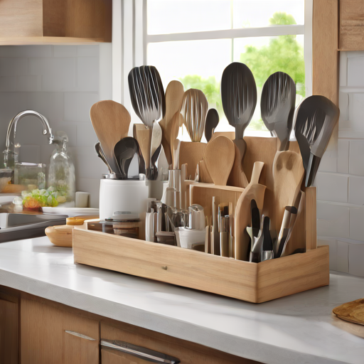 Afbeelding van Betaalbare Kleine Keukenblad Organizers van Hoge Kwaliteit