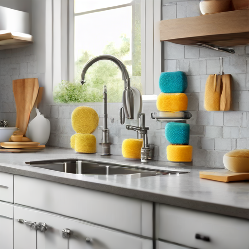 Afbeelding van Voordelen van herbruikbare keukensponsjes uitgelegd