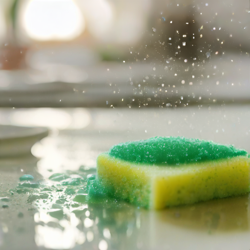 Afbeelding van Duurzame Schoonmaak van Herbruikbare Keukensponsjes