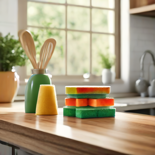 Afbeelding van Bespaar Geld met Herbruikbare Keukensponsjes