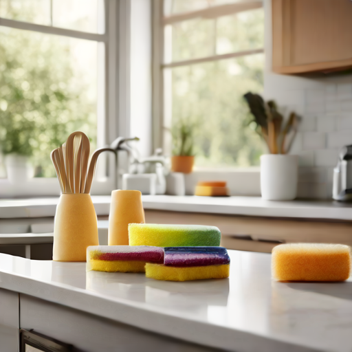 Afbeelding van Milieueffecten van herbruikbare keukensponsjes