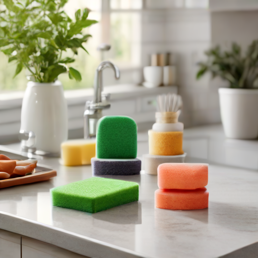 Afbeelding van Milieuvriendelijke impact van herbruikbare keukensponsjes