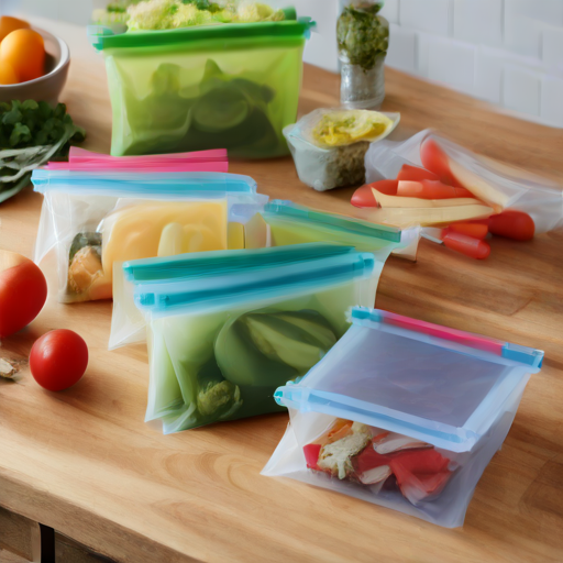 Afbeelding van Herbruikbare siliconen boterhamzakjes schoonmaken & onderhouden