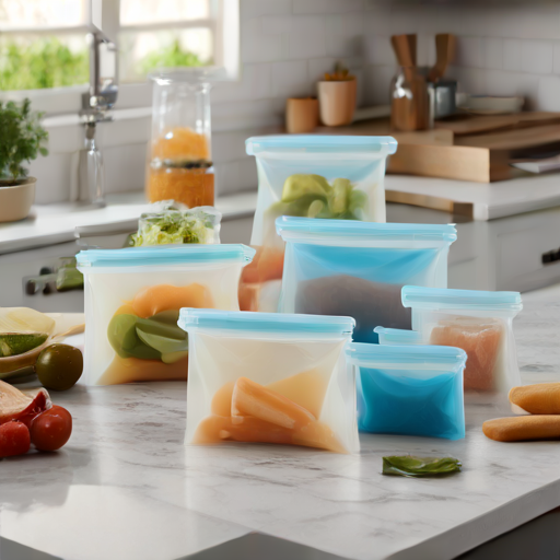 Afbeelding van Kies de juiste maat herbruikbare siliconen boterhamzakjes