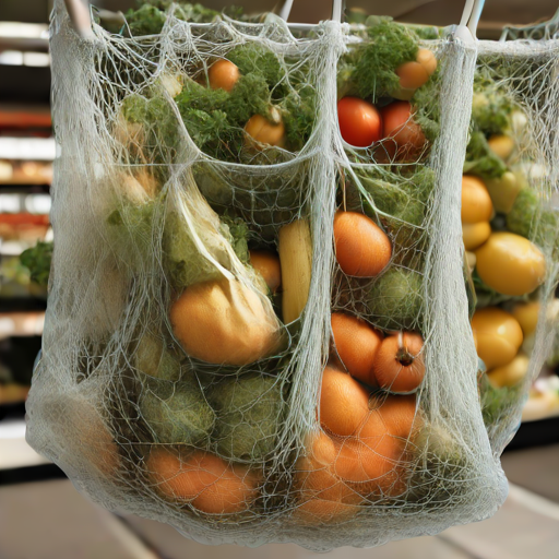 Afbeelding van Herbruikbare boodschappennetten: Duurzame keuze voor milieu
