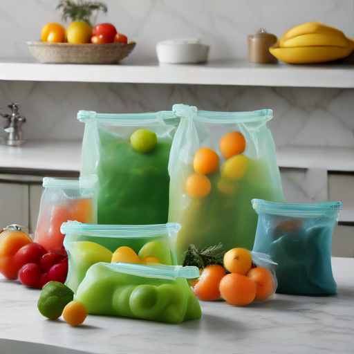 Afbeelding van Duurzame keuze: Siliconen opbergtassen voor het milieu