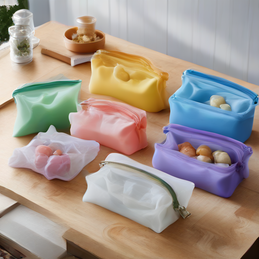 Afbeelding van Nieuwe kleuren en designs siliconen opbergtassen ontdekt