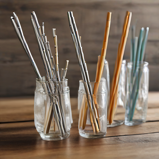 Afbeelding van Herbruikbare rietjes: De beste materialen en voordelen