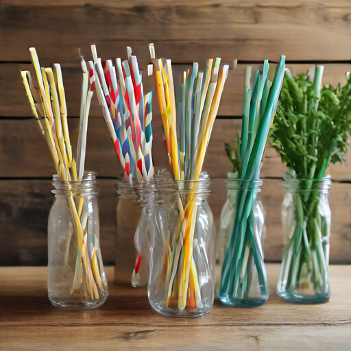 Afbeelding van Milieuvriendelijke voordelen van herbruikbare rietjes