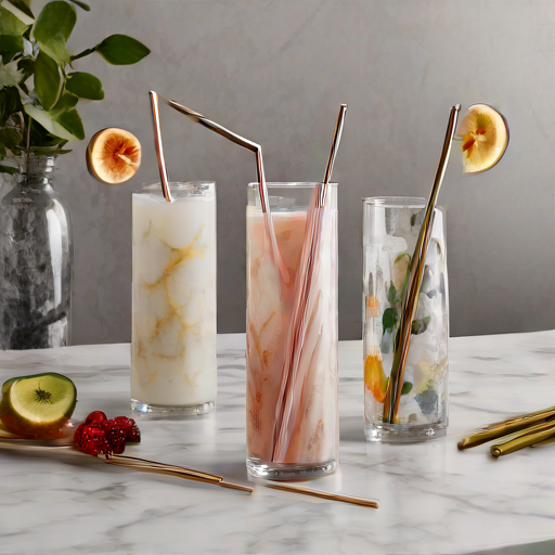 Afbeelding van Populaire herbruikbare rietjes: ontdek de trends van nu