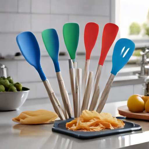 Afbeelding van Topmerken siliconen spatels voor elke keukenbehoefte