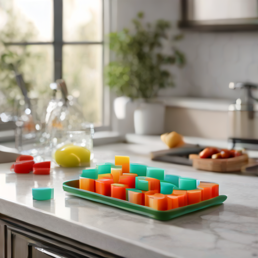Afbeelding van Kies voor siliconen ijsblokvormen voor gemak en duurzaamheid