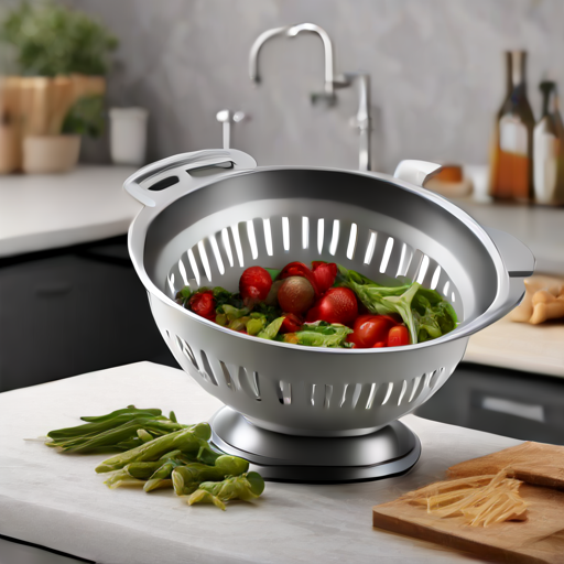 Afbeelding van Creatieve manieren om je opvouwbare vergiet te gebruiken