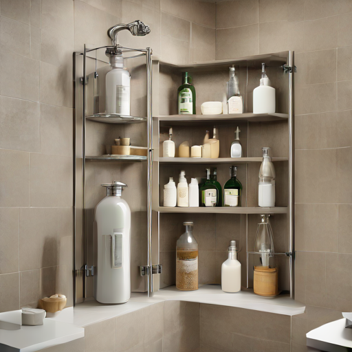 Afbeelding van Persoonlijke douche-organizers voor een unieke stijl