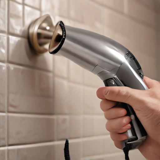 Afbeelding van Verwijder plakhaakjes zonder muur schade in badkamer