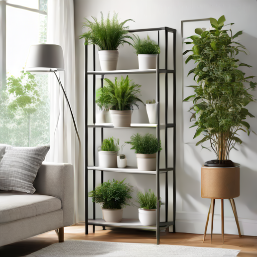 Afbeelding van Stijl je plastic rekken voor planten in elk interieur