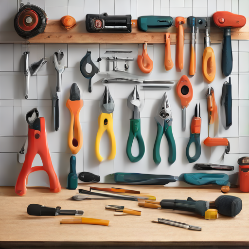 Afbeelding van Onmisbare accessoires voor je plastic gereedschapsset