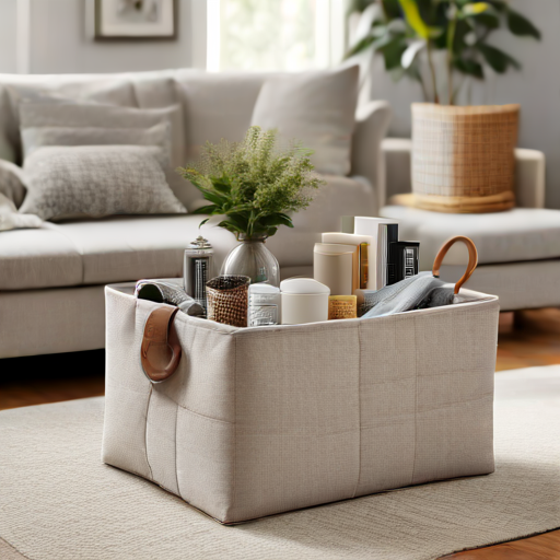 Afbeelding van Stijlvolle opvouwbare opbergmanden voor je interieur