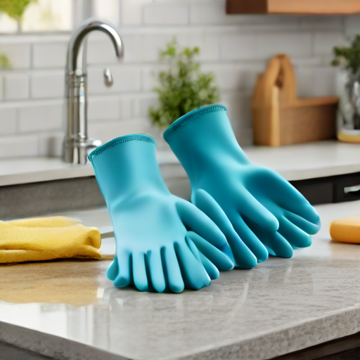 Afbeelding van Herbruikbare schoonmaakhandschoenen: Duurzaam en Efficiënt