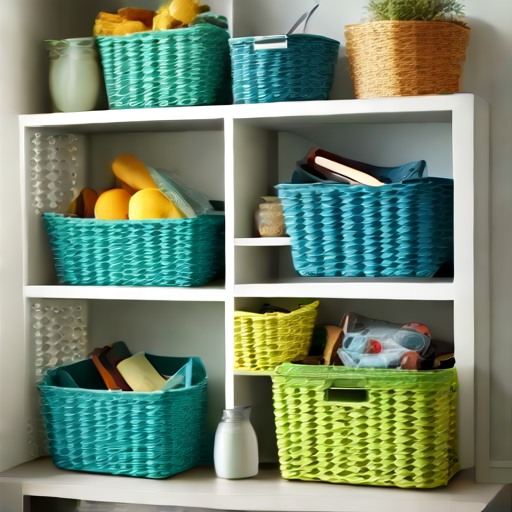 Afbeelding van Onderhoud je plastic opbergmandjes voor een langere levensduur