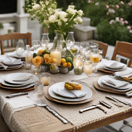 Afbeelding van Multifunctionele placemats voor buiten: ontdek de voordelen