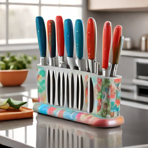 Afbeelding van Personaliseer jouw plastic messenrekken eenvoudig en stijlvol