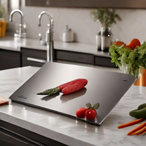 Afbeelding van Multifunctionele RVS-snijplanken en Voedselveiligheid