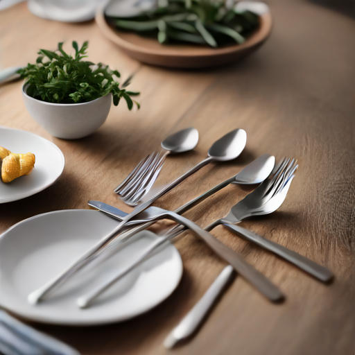 Afbeelding van Herbruikbaar RVS-bestek voor een Duurzamere Levensstijl