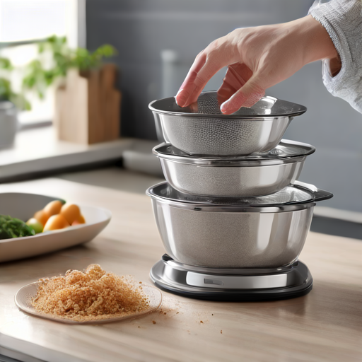 Afbeelding van Multifunctionele zeefjes voor gezonde maaltijden bereidingen