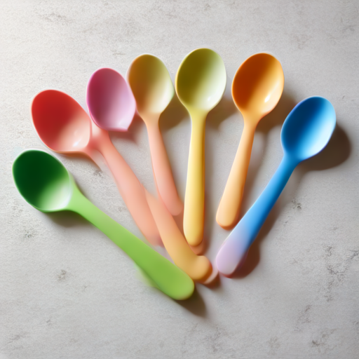 Afbeelding van Beste herbruikbare siliconen lepels voor babyvoeding