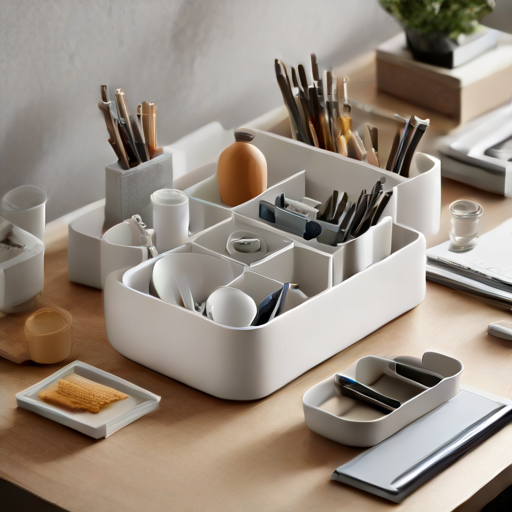 Afbeelding van Multifunctionele opbergschalen: de oplossing voor rommel