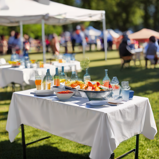 Afbeelding van Ontdek het gewicht van een plastic opvouwbare tafel